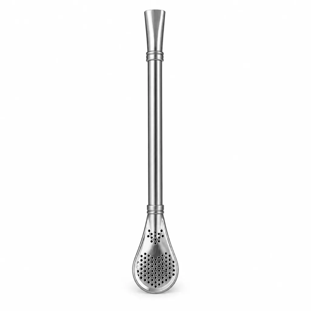 [8017] Bombilla EL PAISITO Acero Inox 15cm