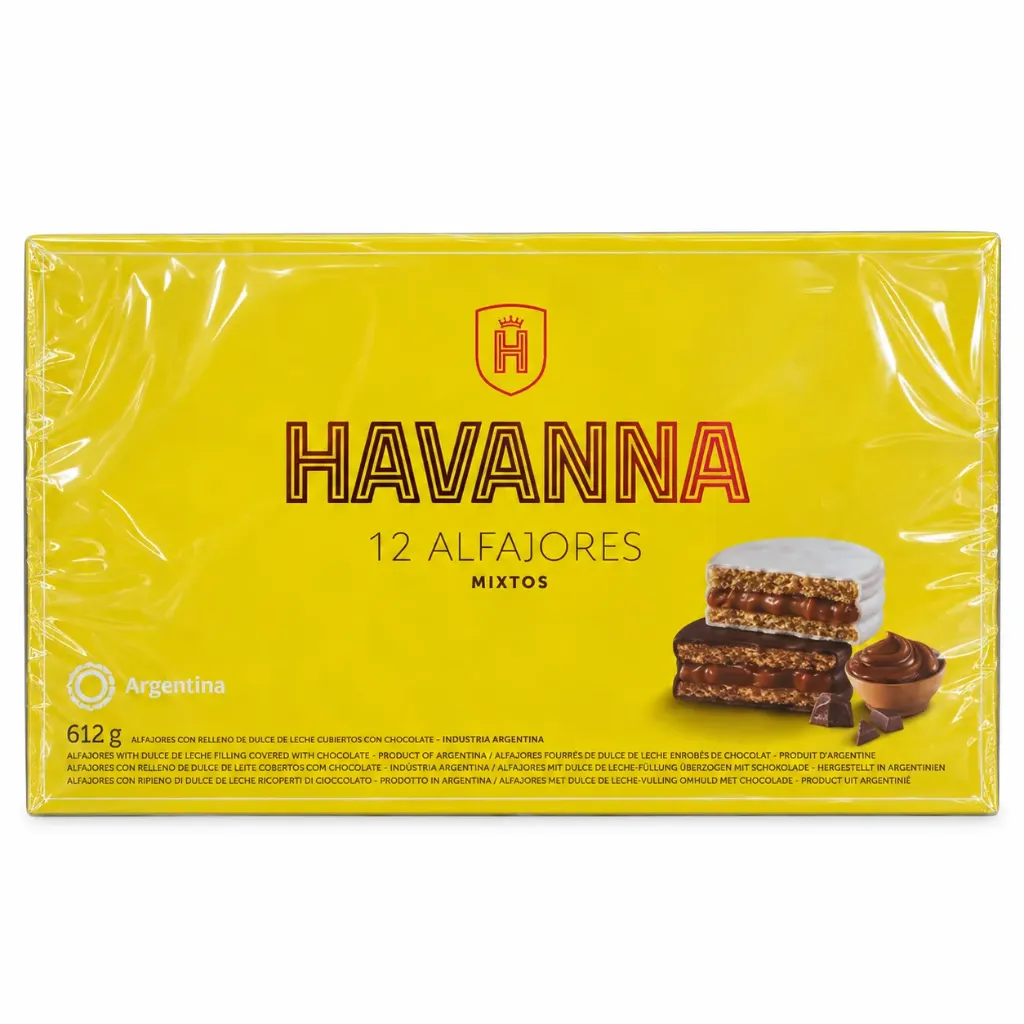 [3000] Alfajor Havanna Mixto x12un