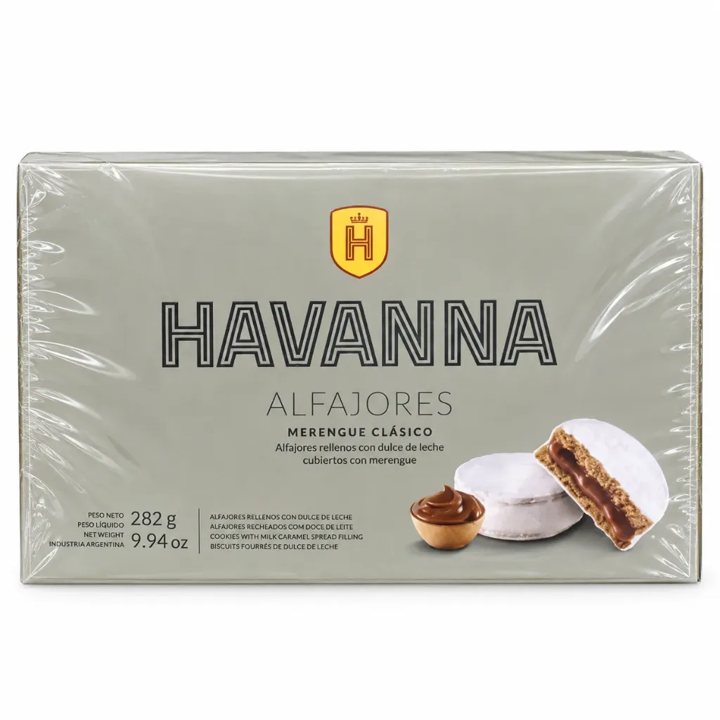 [3027] Alfajor Merengue Havanna x6un