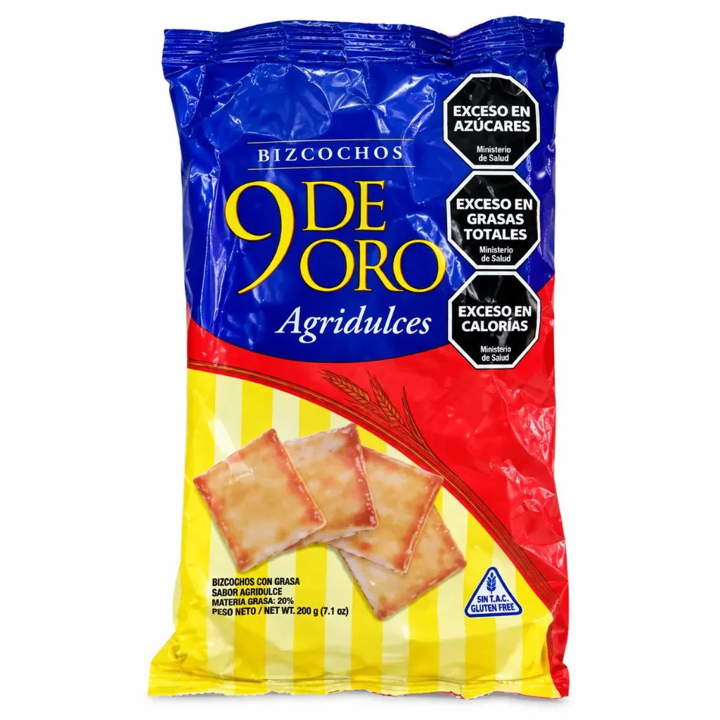 [3064] Galletas 9 de Oro Agridulces 200g