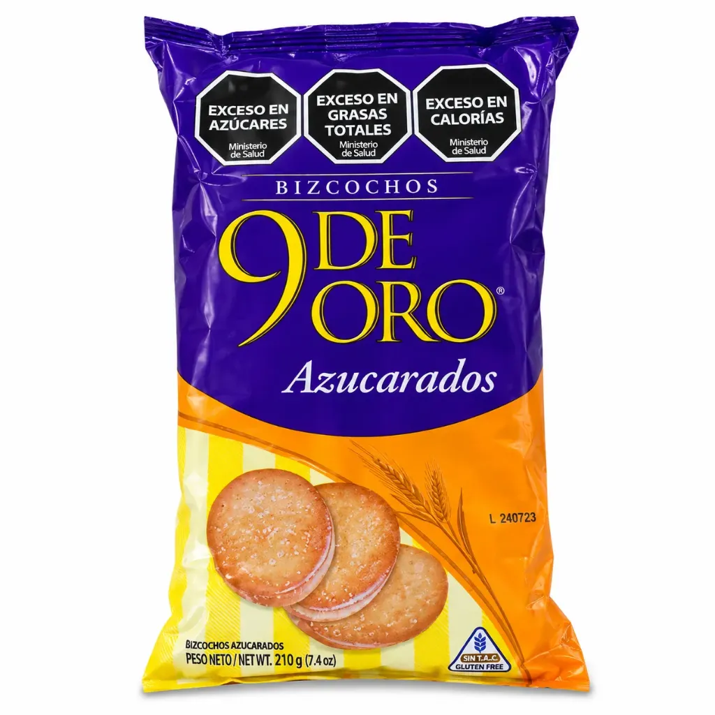 [3065] Galletas 9 de Oro - Azucarados 210g