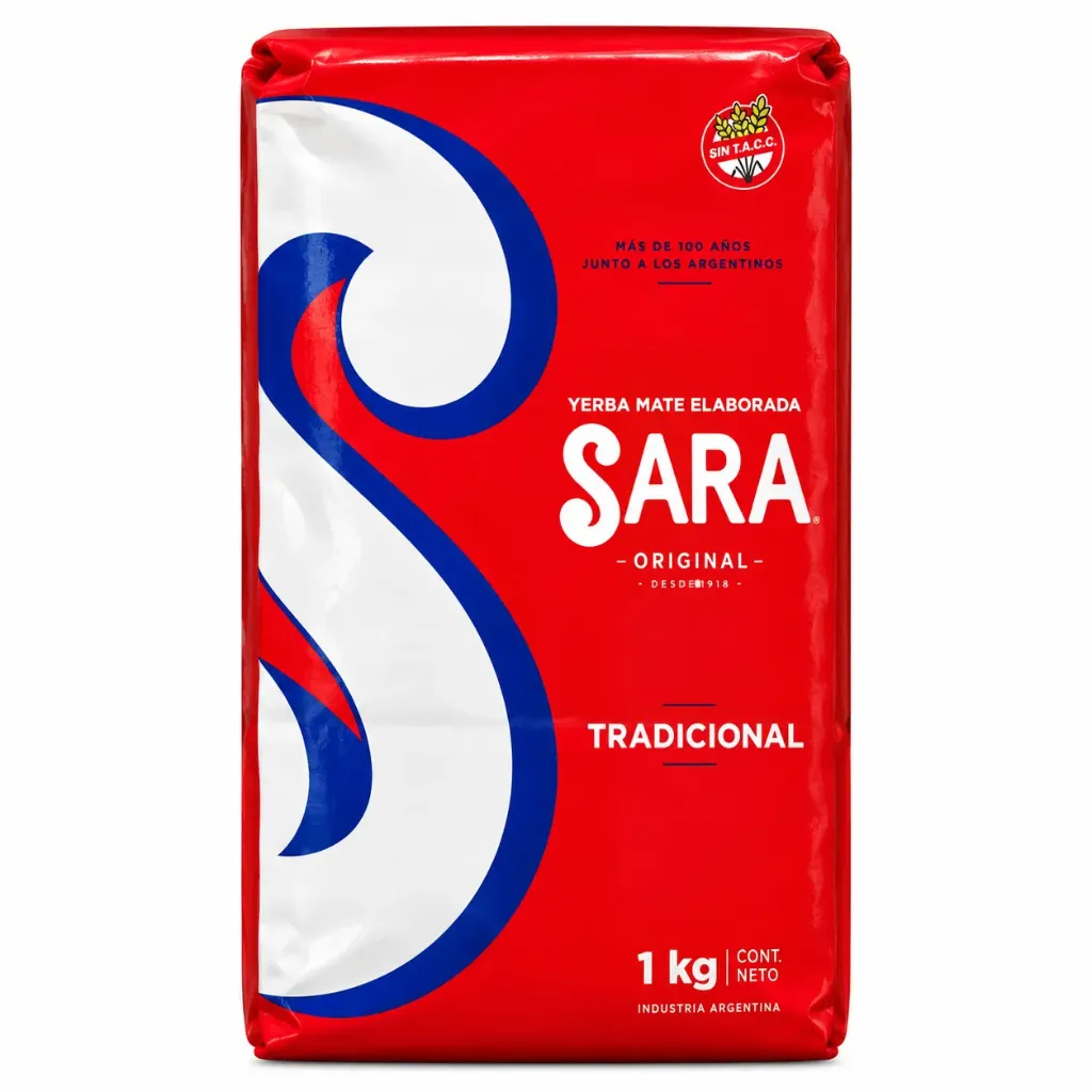 [1008] Sara Roja Tradicional 1Kg – Yerba Mate