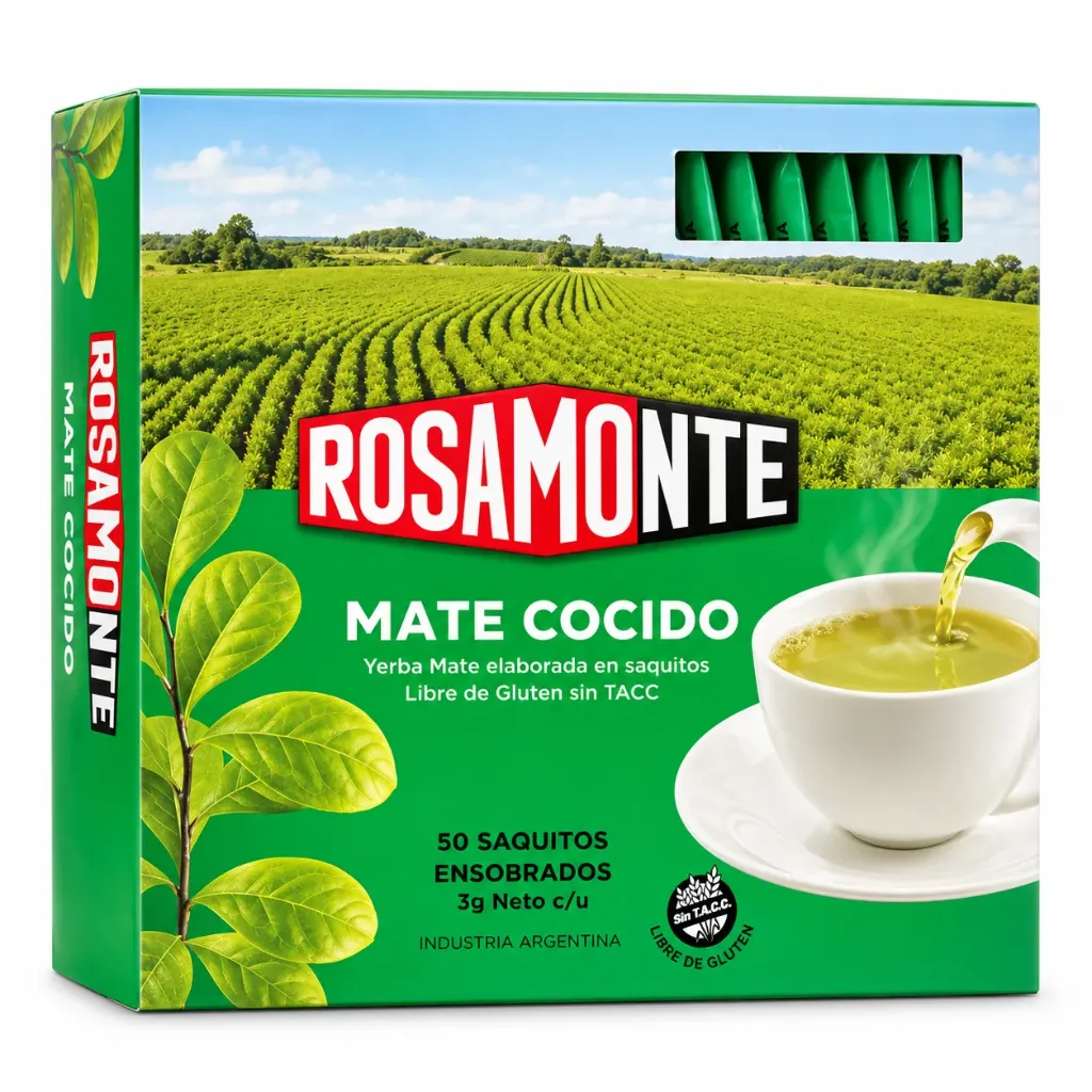 [1108] Mate cocido ROSAMONTE x 50s de 3g – Infusion