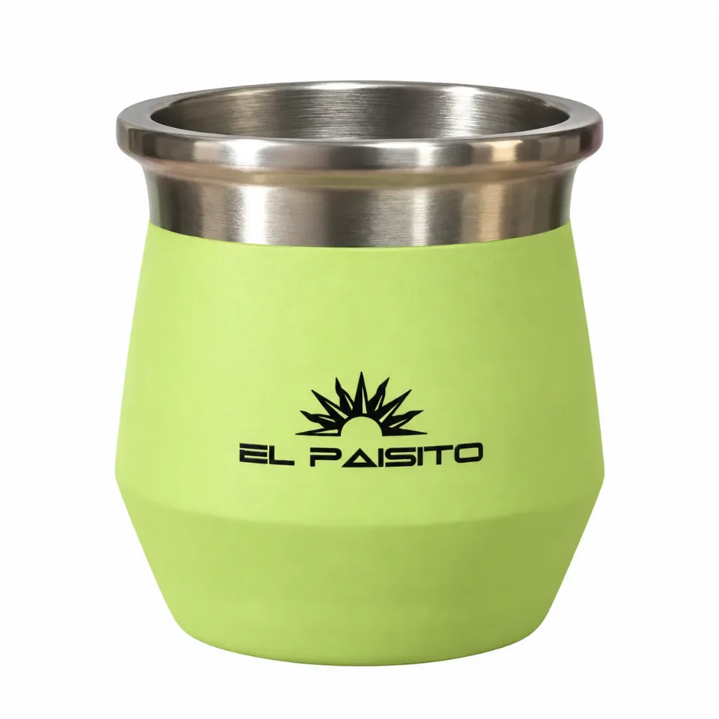 Camionero acero inox. OLIVO 270ml  El Paisito – Mate