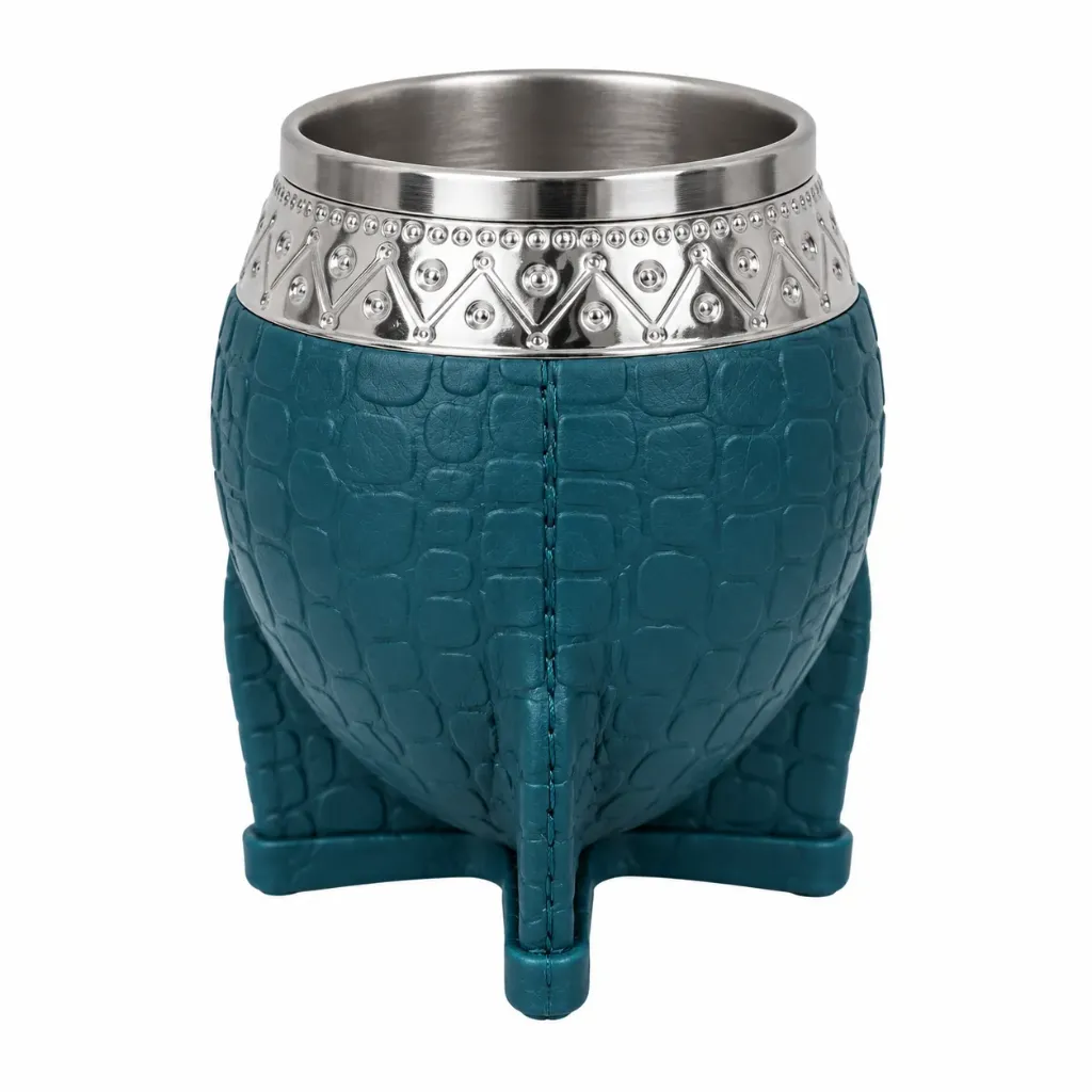 [10815] Imperial VERDE torpedo acero inox 200ml virola Plata - Mate