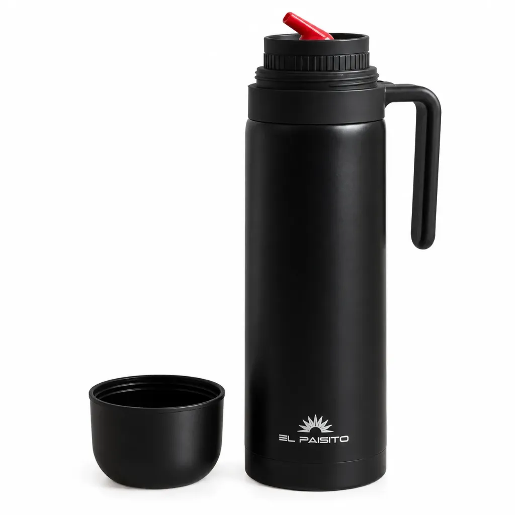 El Paisito Ed.Black  1L acero inox. - Termo