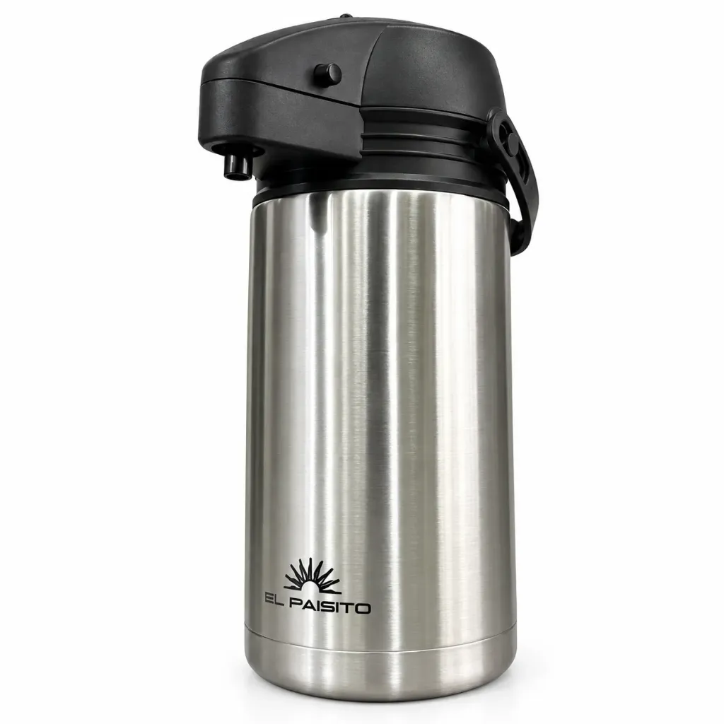 Termo Bomba EL PAISITO acero inox. 1,6L