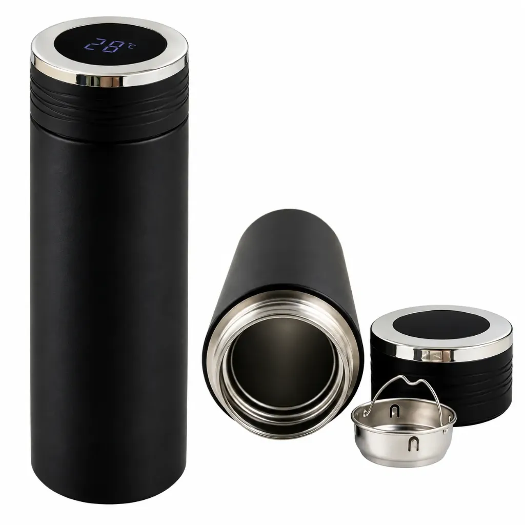 [8036] Termostato El Paisito 500ml NEGRO – Termo