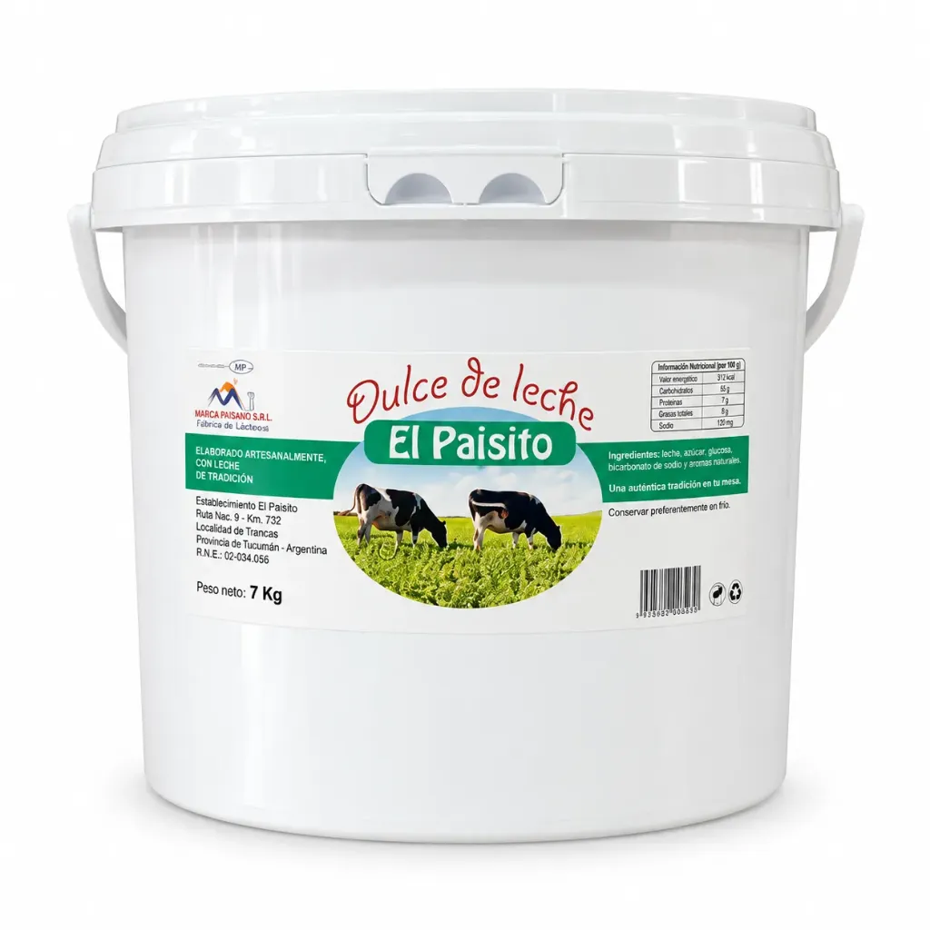 [2003] El Paisito PASTELERO x 7 kg. – Dulce de leche