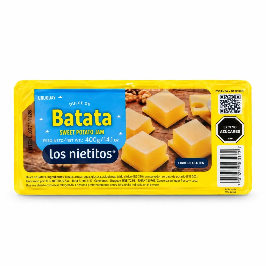 Los Nietitos BATATA 400 gr. – Dulce