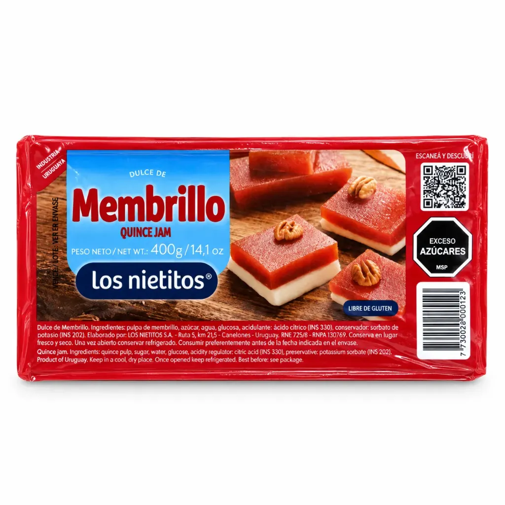 Los Nietitos MEMBRILLO 400 gr. – Dulce