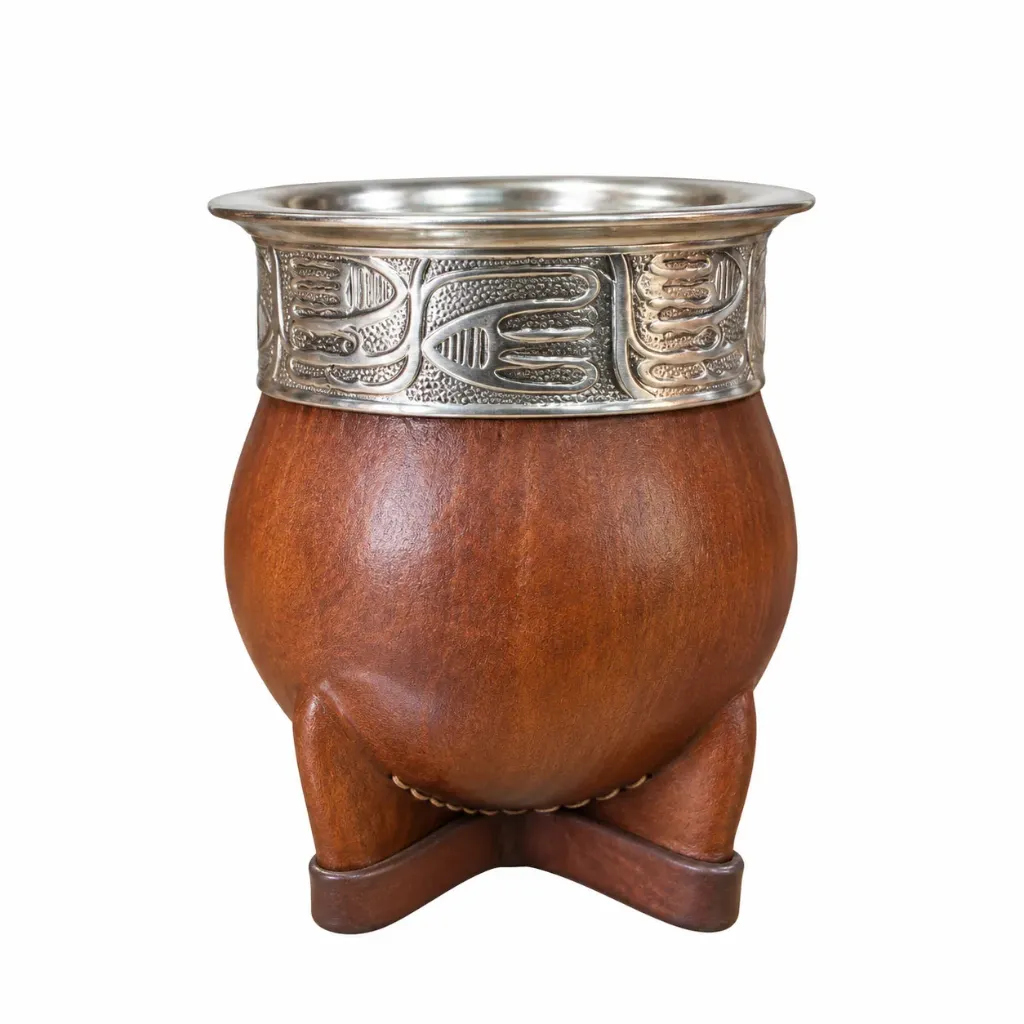 [9122] CERAMICA c/v IMPERIAL 200 ml. MARRON – Mate