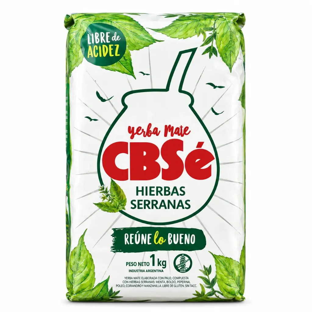 [1029] CBSe Hierbas Serranas 1Kg – Yerba Mate