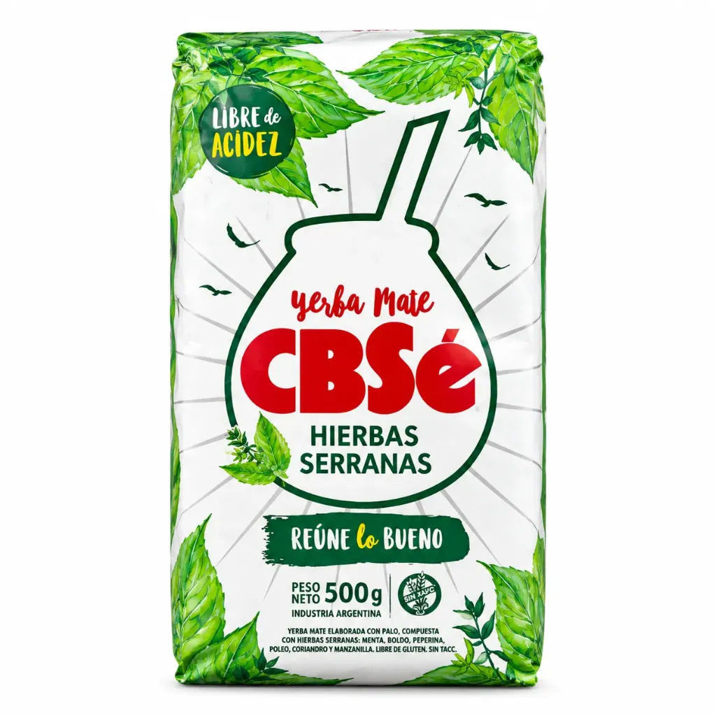[1026] CBSe Hierbas Serranas 500g – Yerba Mate
