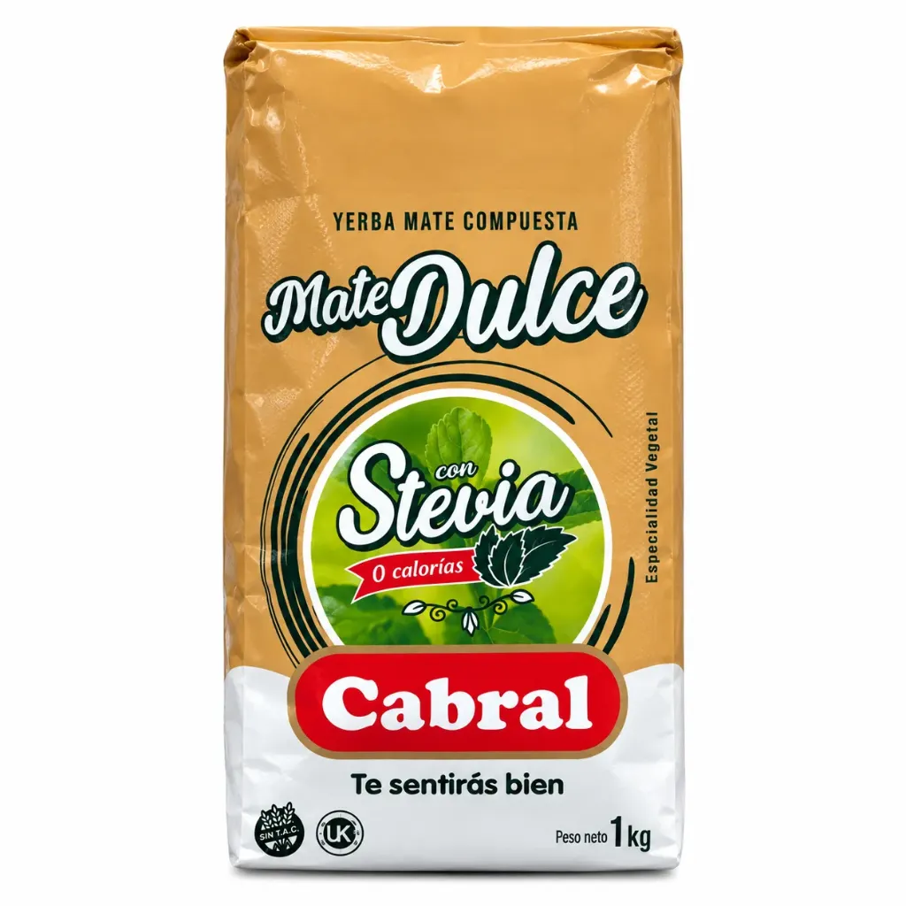 [1099] CABRAL DULCE C/STEVIA1 kg. – Yerba Mate