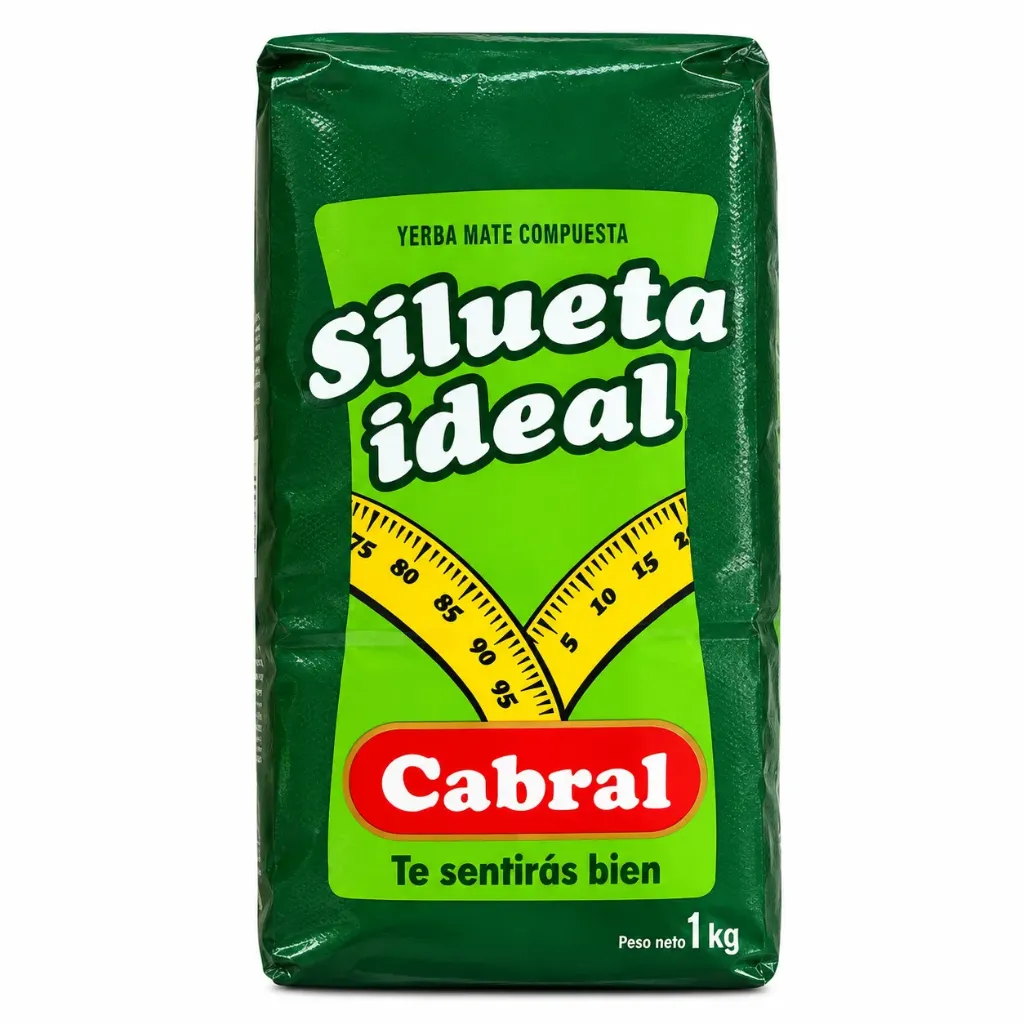 [1016] CABRAL SILUETA IDEAL 1 kg. – Yerba Mate
