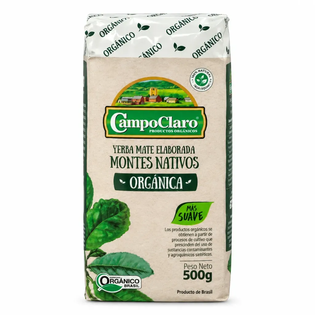 [1092] Campo claro Montes Nativ. ORGANICA 500g – Yerba Mate