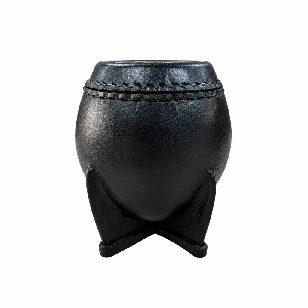 [8010] Forrado de cuero S/V NEGRO – Mate
