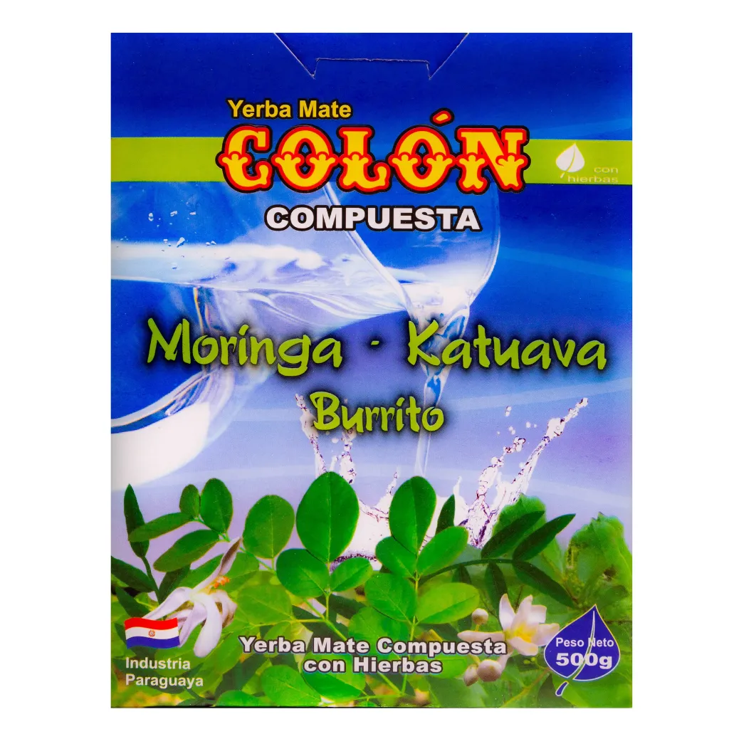 [1060] COLON MORINGA/KATUABA/BURRITO 500 gr. - Yerba mate