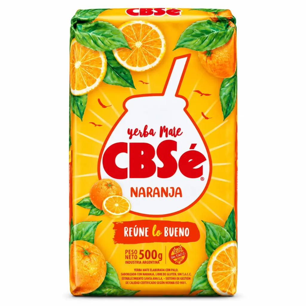 [1027] CBSe Naranja 500g – Yerba Mate