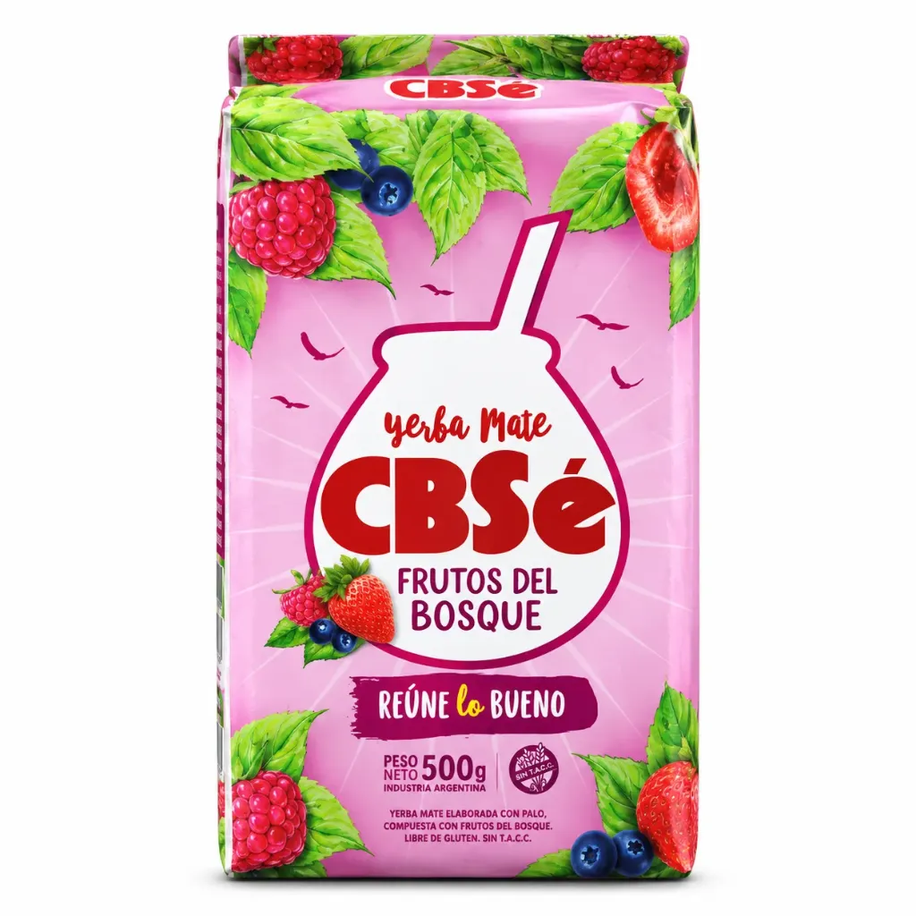 [1036] CBSe Frutos Del Bosque 500g – Yerba Mate