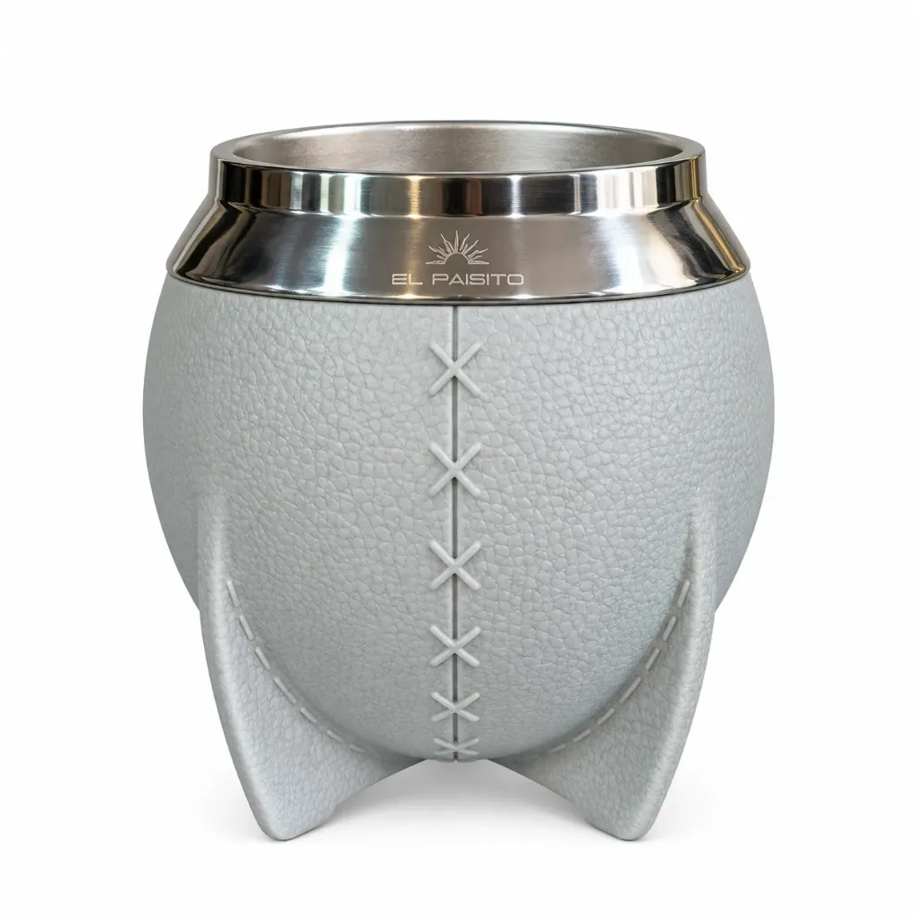 [10112 - MSFZ002] Pampero acero inox 280ml AZUL HIELO (azul) - Mate