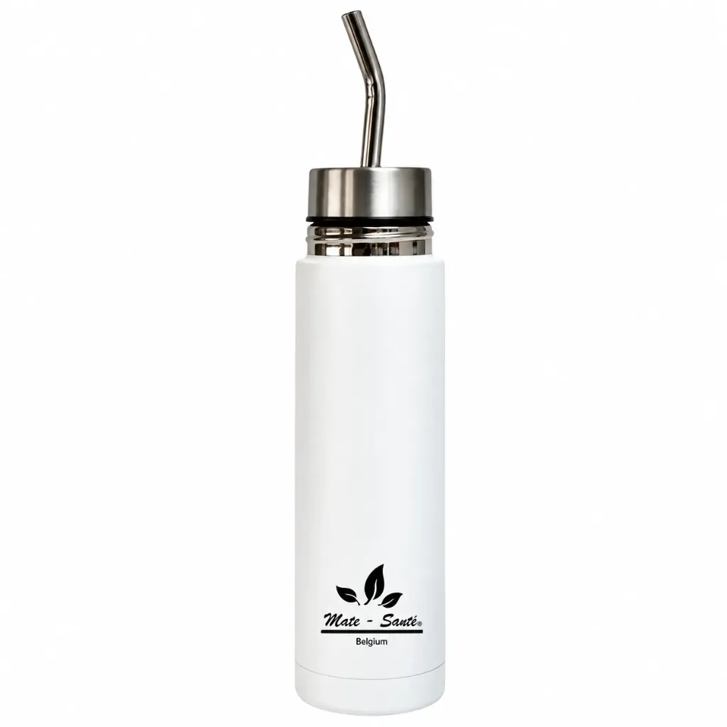[mpk09626] Infusor MATE-SANTE acero inox 500ml BLANCO – Mate